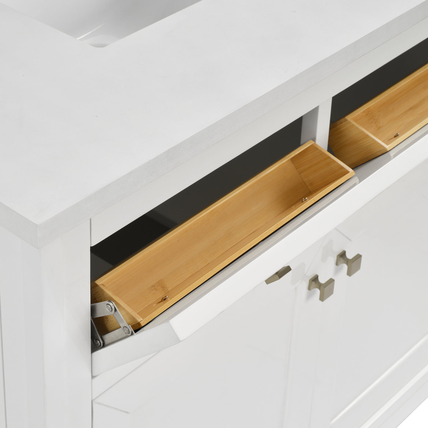 James Martin Chicago 36" Single Bathroom Vanity, Glossy White, view 28