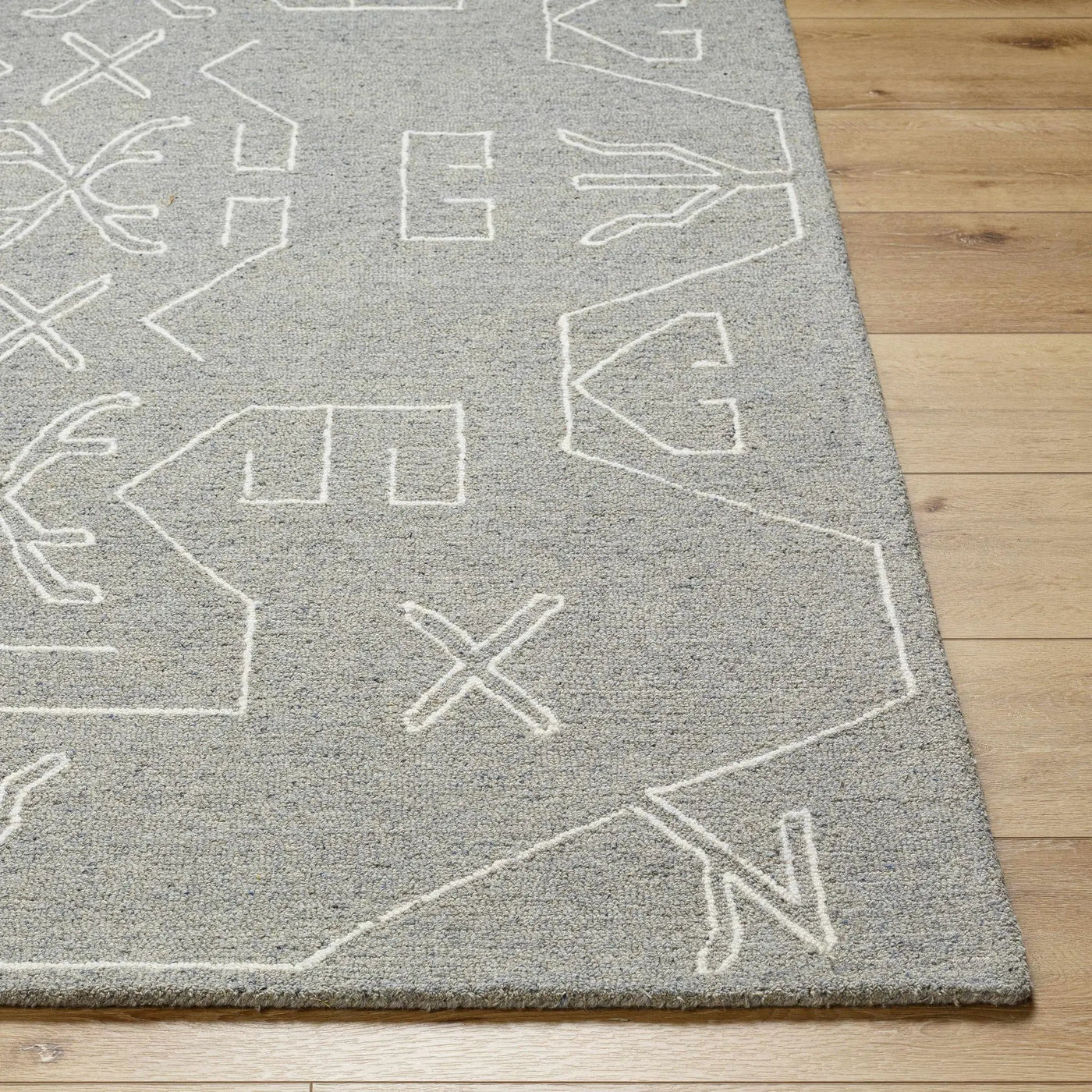Duard Modern Wool Rug - Clearance by Boutique Rugs