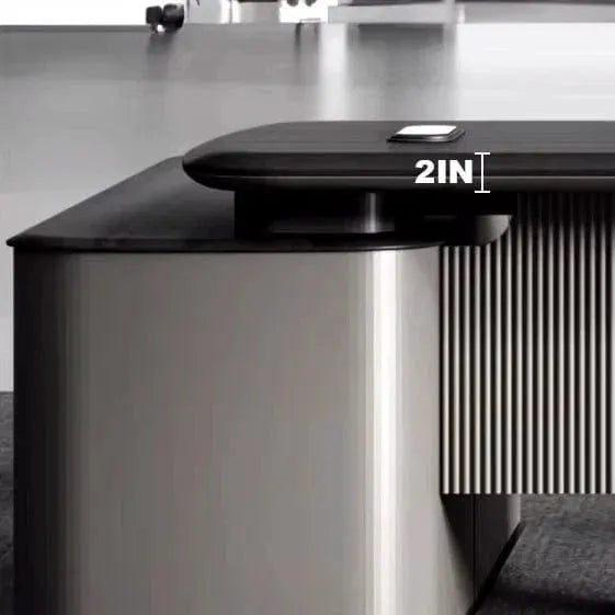 Verum · Modern L-Shaped Executive Desk by Arc Grove