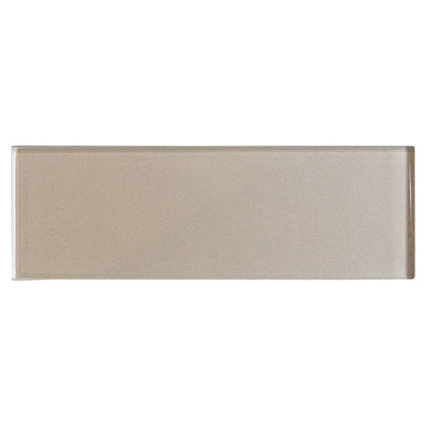 Dusk Metallic Subway Glass Tiles 3x9