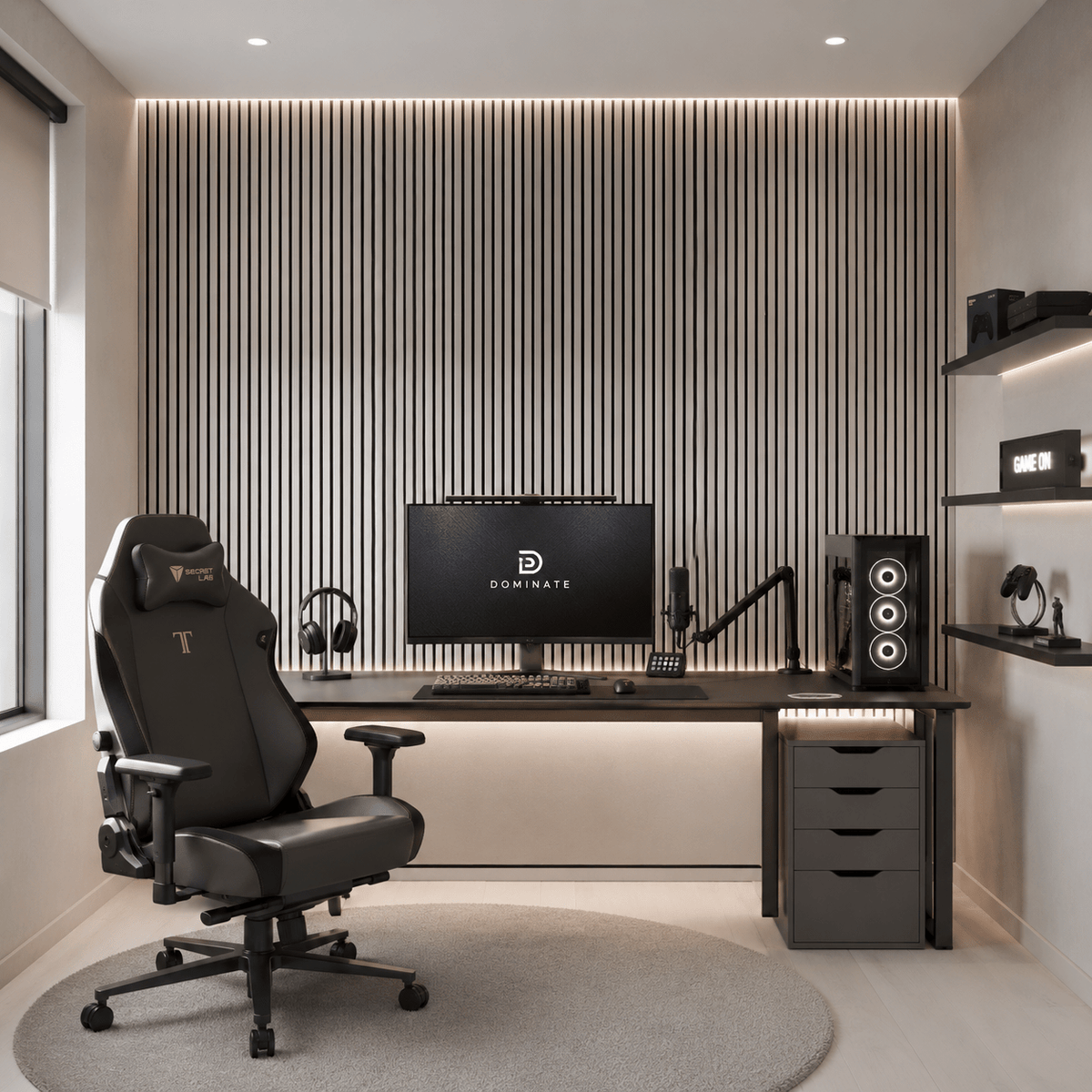 ARQ® Acoustic Colored Wooden Wall Slat Panel, photo 12 of 37