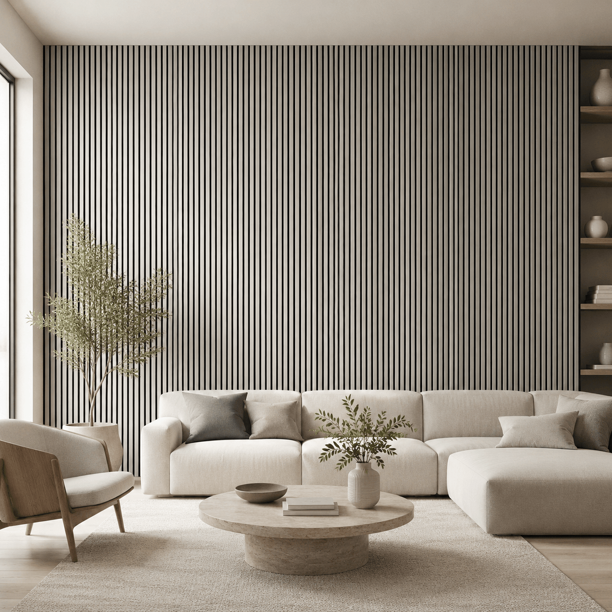 ARQ® Acoustic Colored Wooden Wall Slat Panel, photo 13 of 37