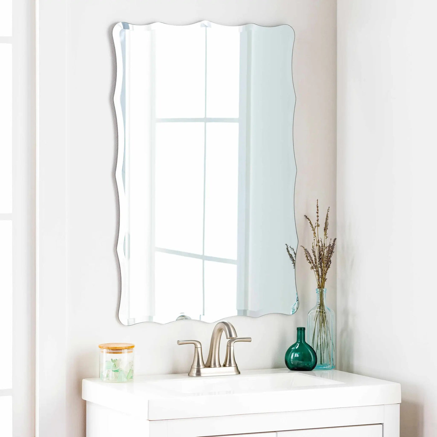 Daveluyville Mirror - Clearance by Boutique Rugs