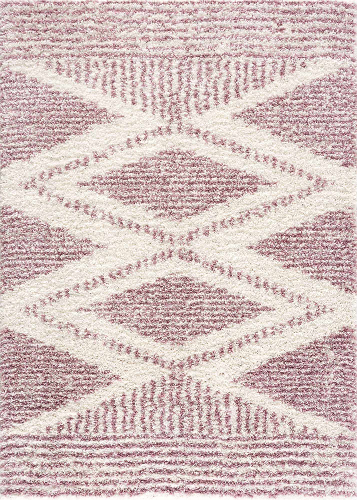 Trunding Plush in Pink Area Rug - Clearance by Boutique Rugs