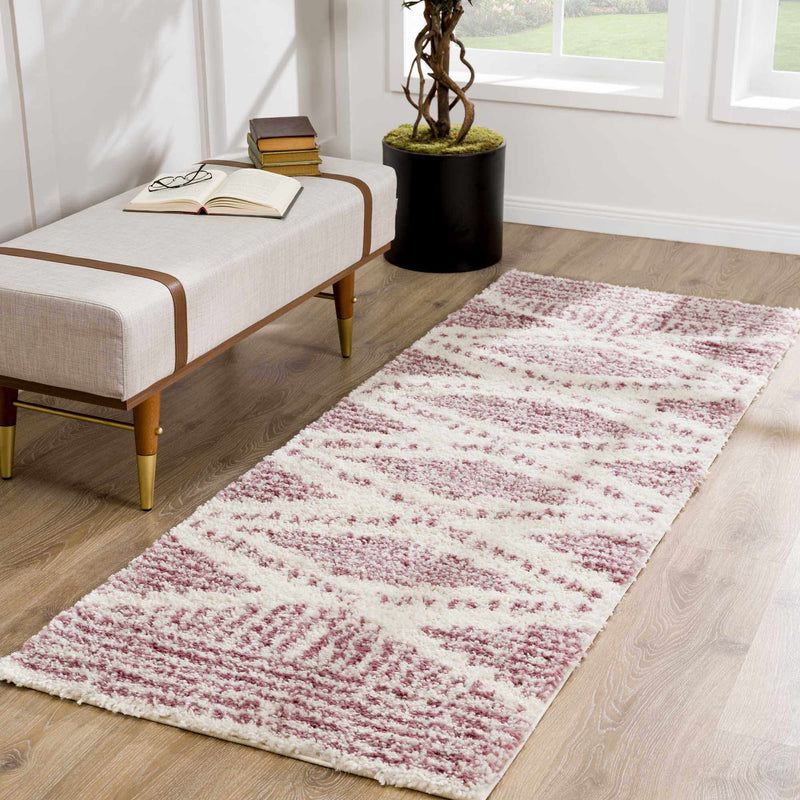 Trunding Plush in Pink Area Rug - Clearance by Boutique Rugs