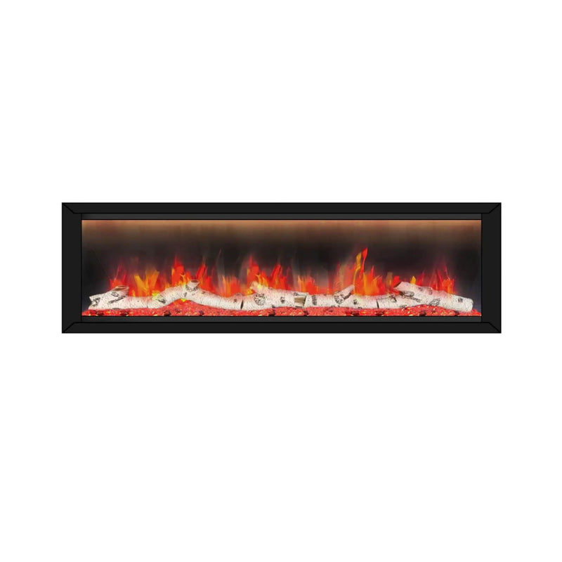 Dynasty Allegro 58-Inch Smart Linear Electric Fireplace With Heater Timer Settings [DY-BFM58] (SAK23948) by SAKSBY WHOLESALE