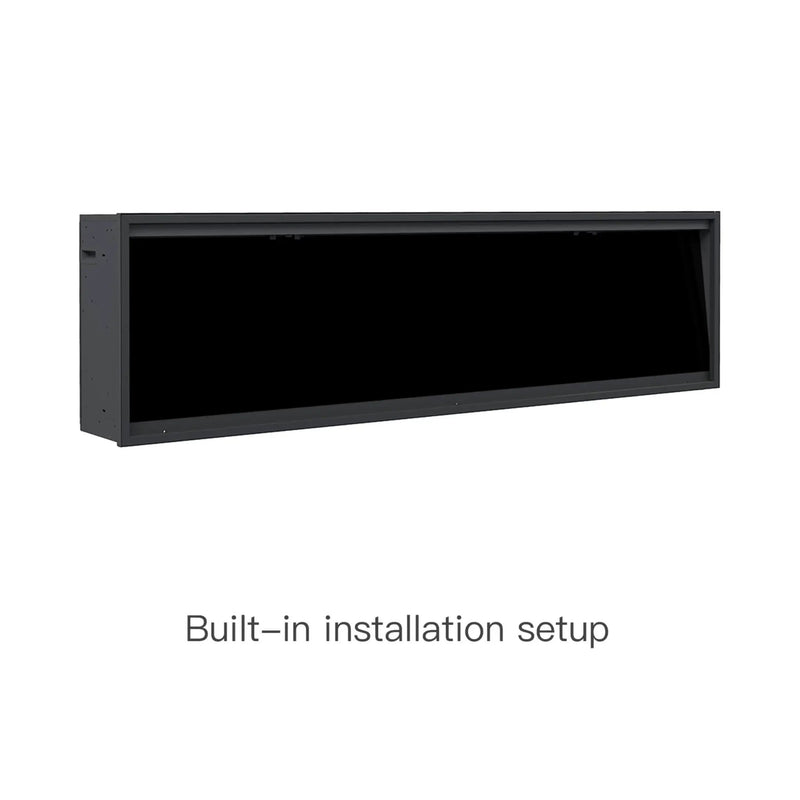 Dynasty Allegro 82-Inch Flush Mount Smart Linear Electric Fireplace [DY-BFM82] (SAK29014) by SAKSBY WHOLESALE