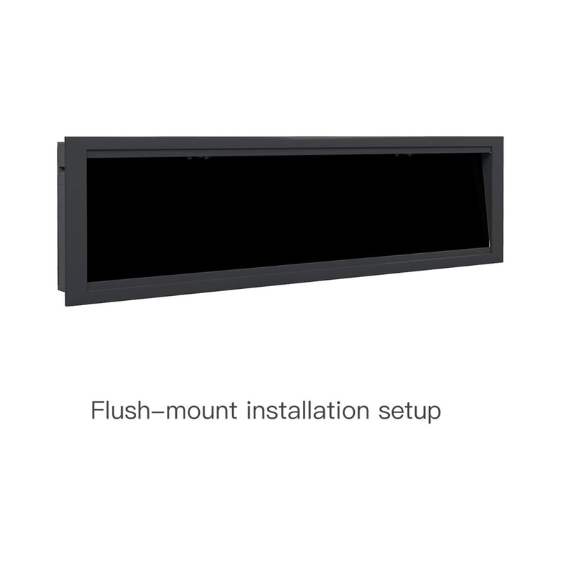Dynasty Allegro 68-Inch Smart Linear Electric Fireplace With Remote Control [DY-BFM68] (SAK87415) by SAKSBY WHOLESALE