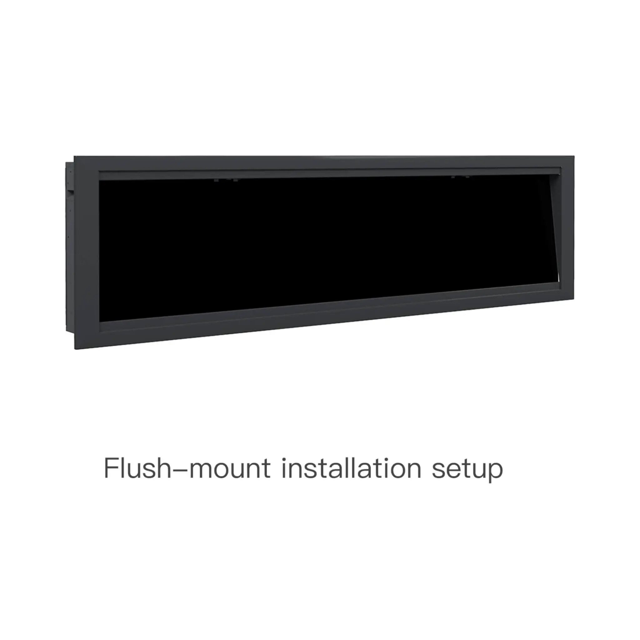 Dynasty Allegro 82-Inch Flush Mount Smart Linear Electric Fireplace [DY-BFM82] (SAK29014) by SAKSBY WHOLESALE