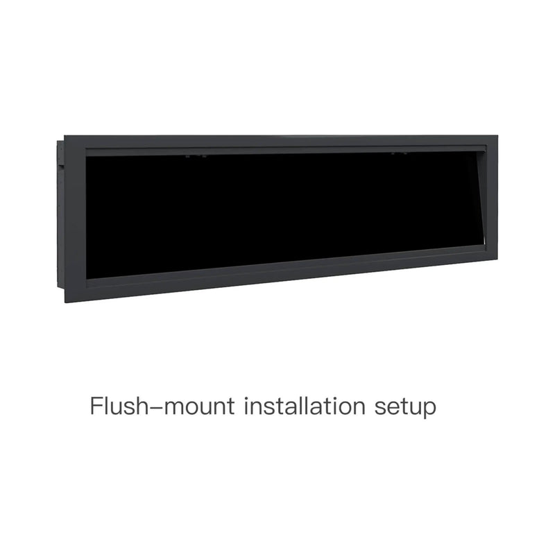 Dynasty Allegro 82-Inch Flush Mount Smart Linear Electric Fireplace [DY-BFM82] (SAK29014) by SAKSBY WHOLESALE