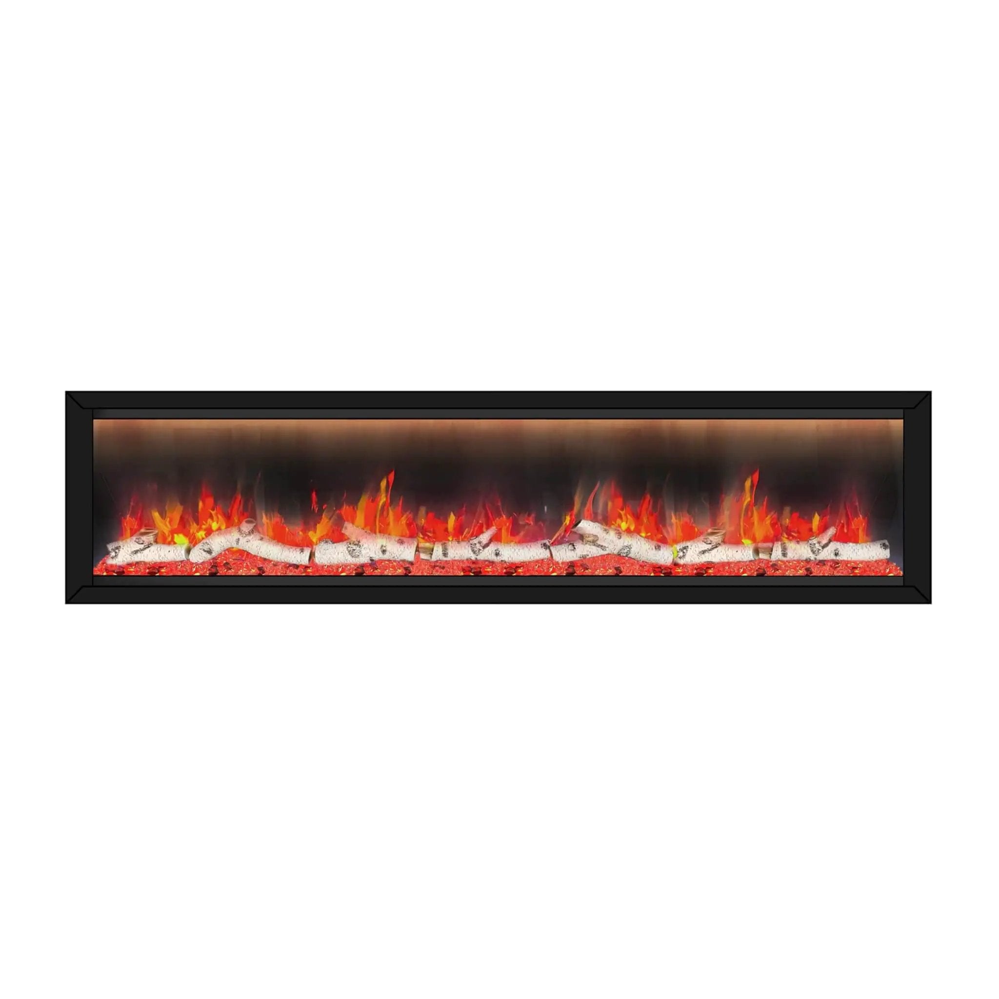 Dynasty Allegro 82-Inch Flush Mount Smart Linear Electric Fireplace [DY-BFM82] (SAK29014) by SAKSBY WHOLESALE