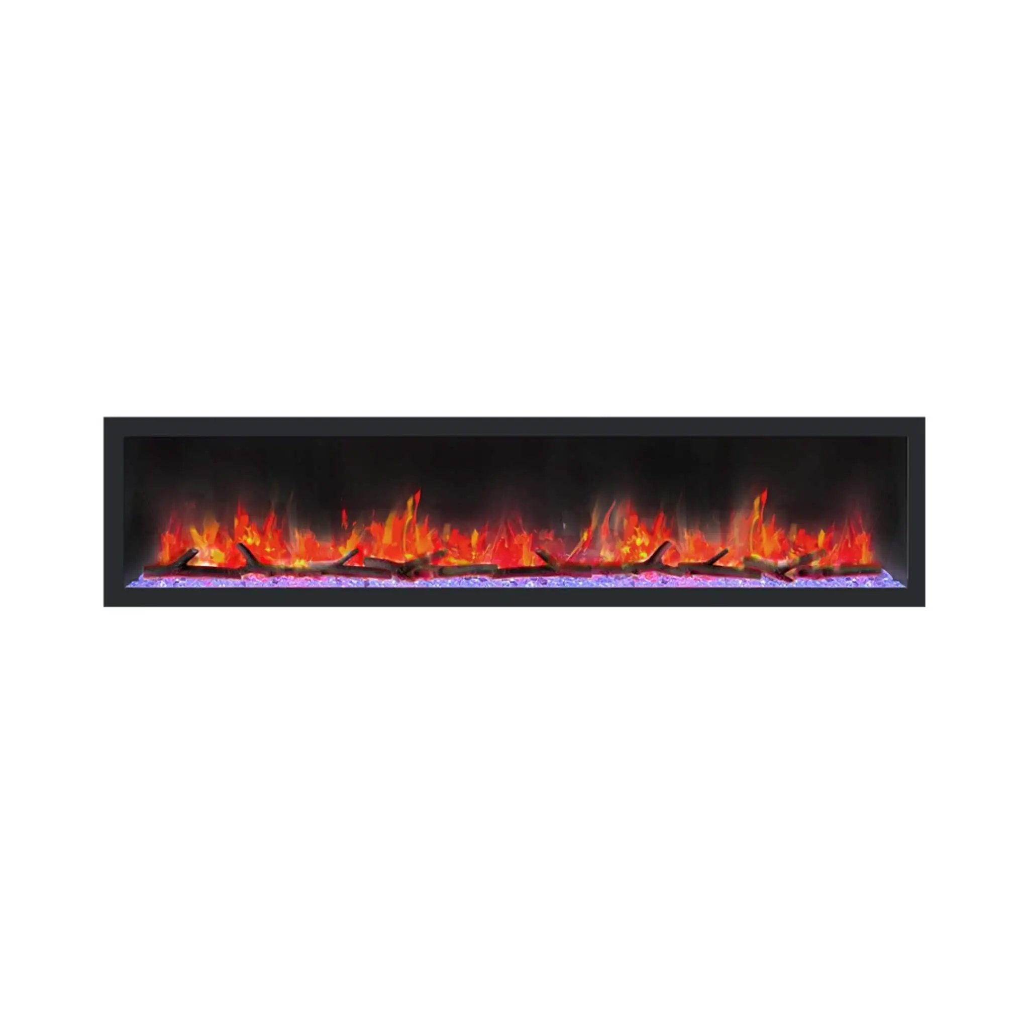 Dynasty Cascade 82-Inch Recessed Linear Electric Fireplace [DY-BTX82] (SAK30567) by SAKSBY WHOLESALE