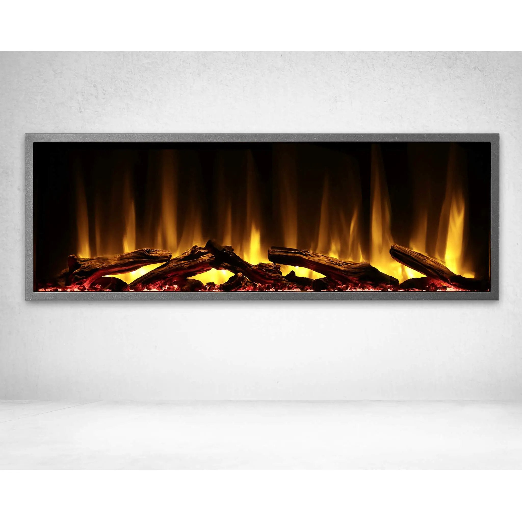 Dynasty Harmony 45-Inch Smart Linear Electric Fireplace With Remote Control With Heater Timer Settings [DY-BEF45] (SAK78923) by SAKSBY WHOLESALE