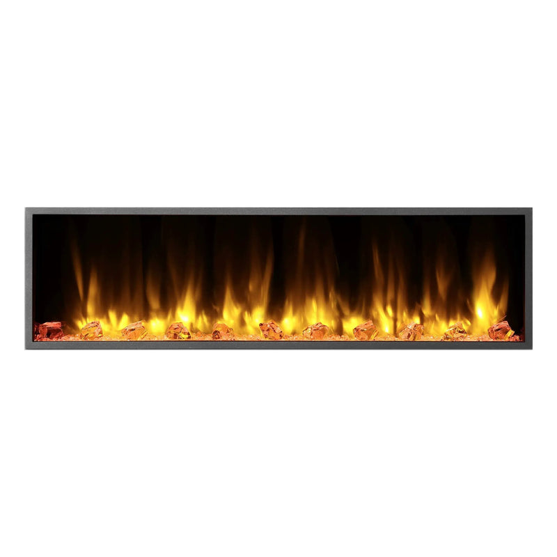 Dynasty Harmony 57-Inch Recessed Smart Linear Electric Fireplace With Remote Control [DY-BEF57] (SAK41756) by SAKSBY WHOLESALE