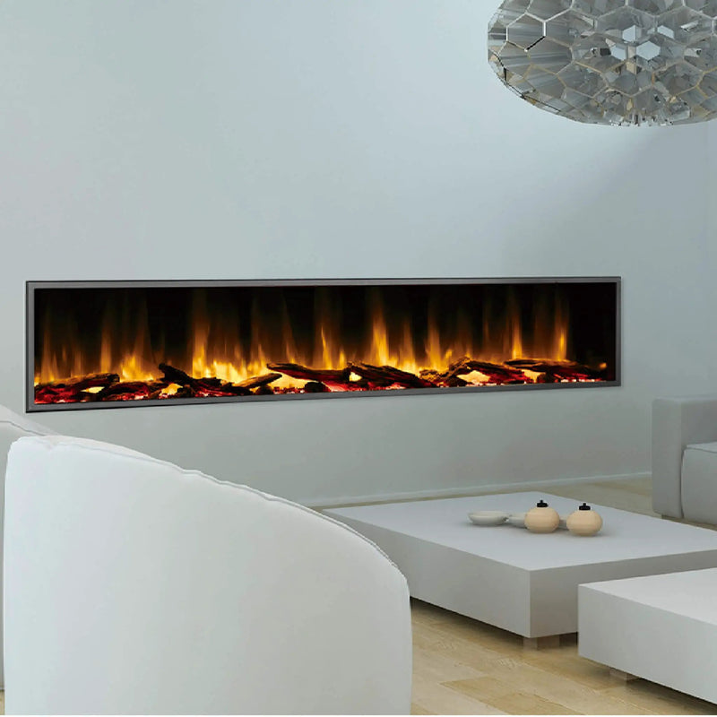 Dynasty Harmony 80-Inch Built-In Smart Linear Electric Fireplace [DY-BEF80] (SAK74516) by SAKSBY WHOLESALE
