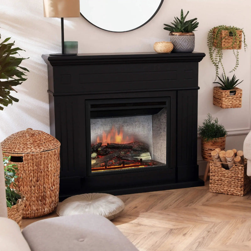 Dynasty Presto 35-Inch Vent Free Electric Firebox Insert With Remote Control [DY-FI35D] (SAK86012) by SAKSBY WHOLESALE