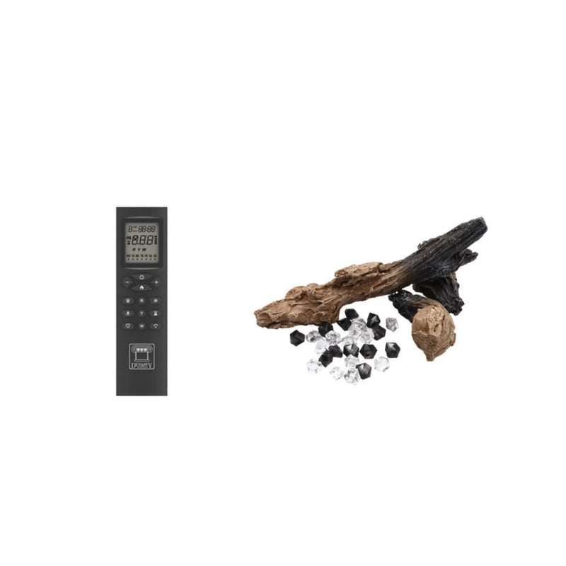 Dynasty Tempo 52-Inch Smart Virtual Linear Electric Fireplace With Dynasty App [DY-FVX52] (SAK76421) by SAKSBY WHOLESALE