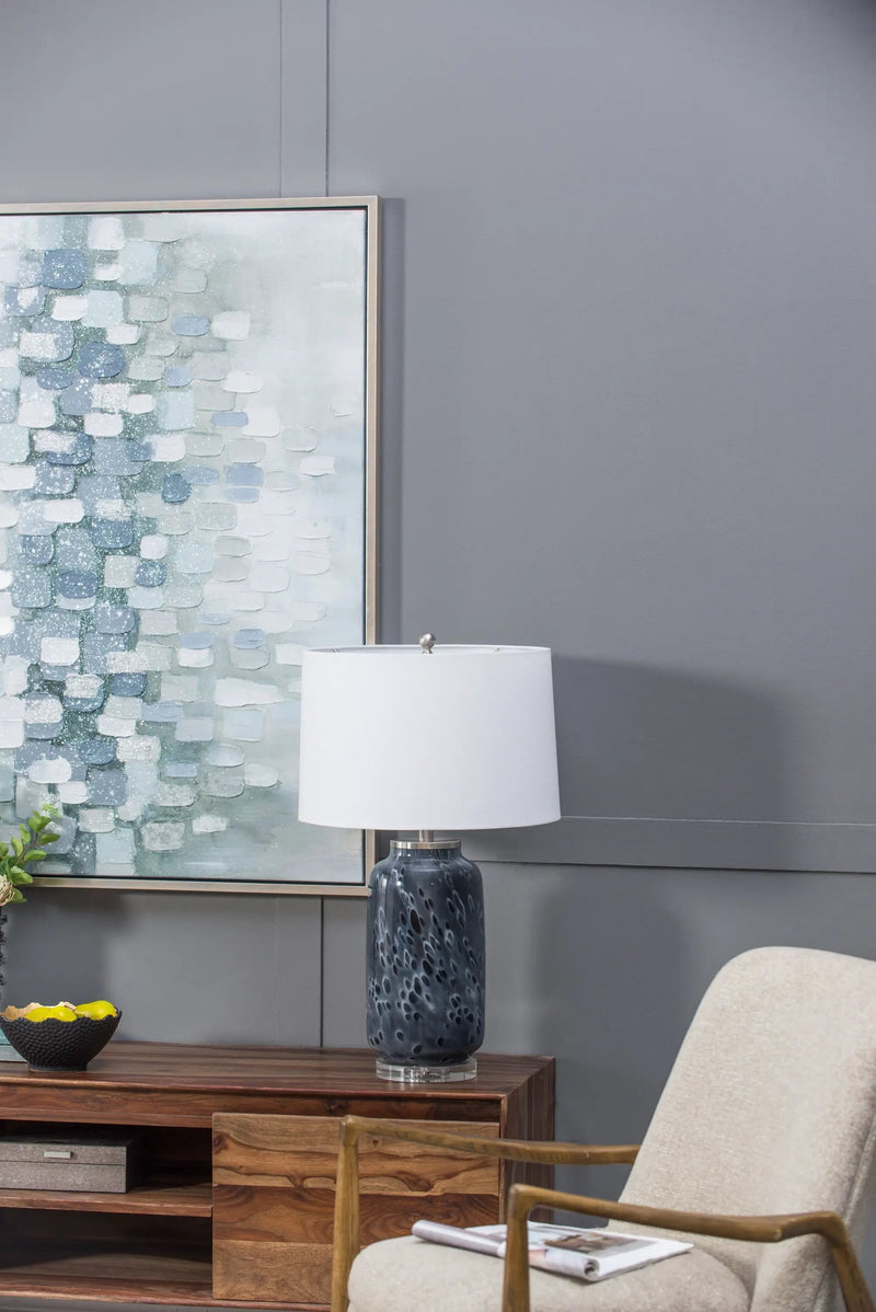 Ellis Glass Table Lamp by HouseOfZazla