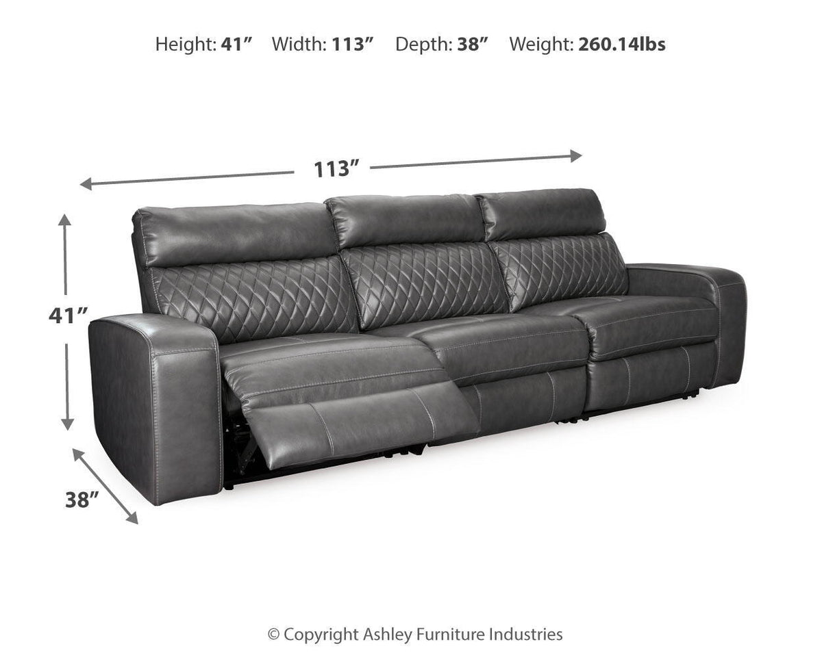 Samperstone - Power Reclining Sectional, photo 25 of 28