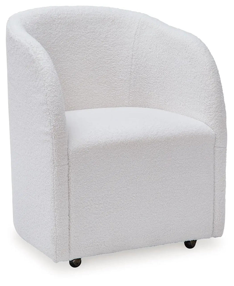 Rowanbeck - Dining Upholstered Arm Chair (Set of 2) - Ivory by Unique Piece Furniture