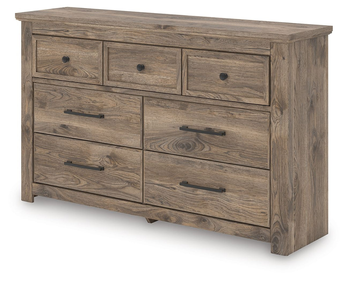 Rusticott - Seven Drawer Dresser, photo 13 of 14