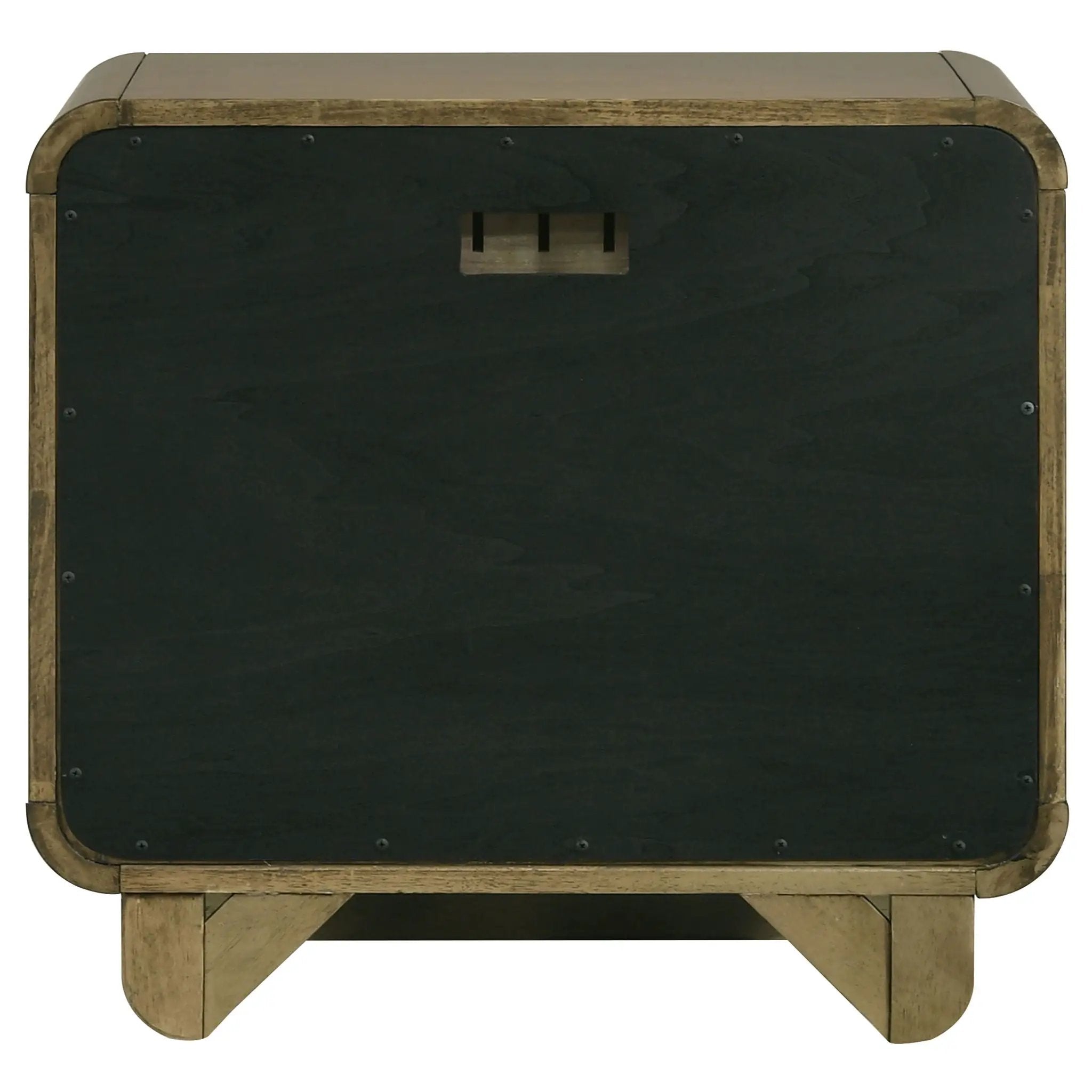 Tully - 2 Drawer Nightstand - Nutmeg Brown