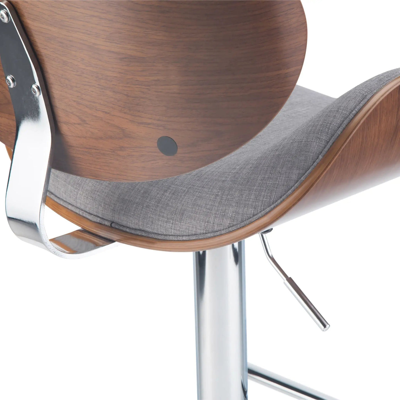 Marana - Multifunctional Handcrafted Bentwood Adjustable Swivel Bar Stool by HouseOfZazla