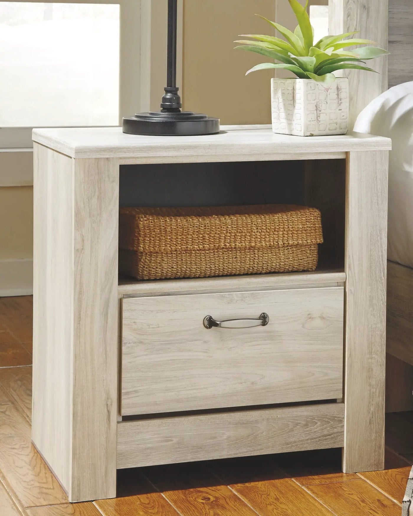 Bellaby - Dresser, Mirror, Platform Bed With Storage Drawers Set by Unique Piece Furniture