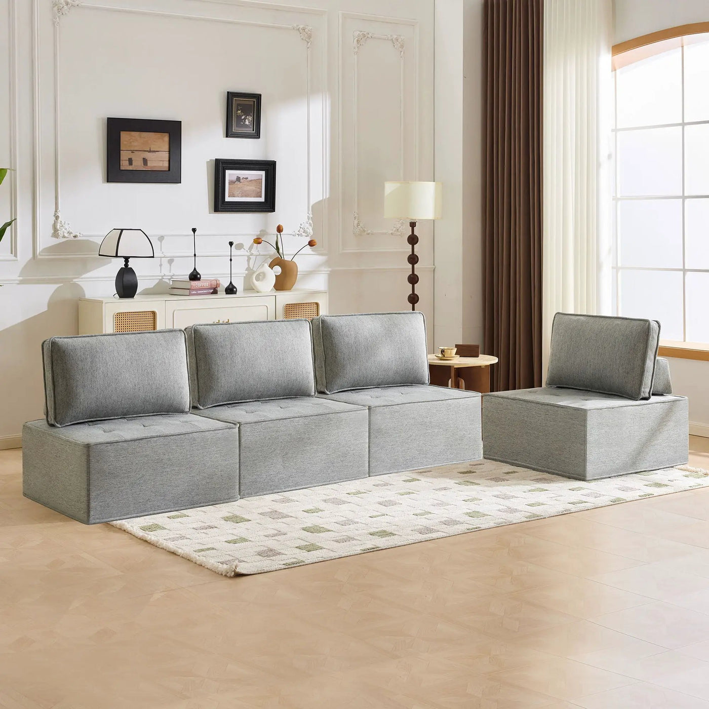 Sofa With Modular Splicing Design by Unique Piece Furniture