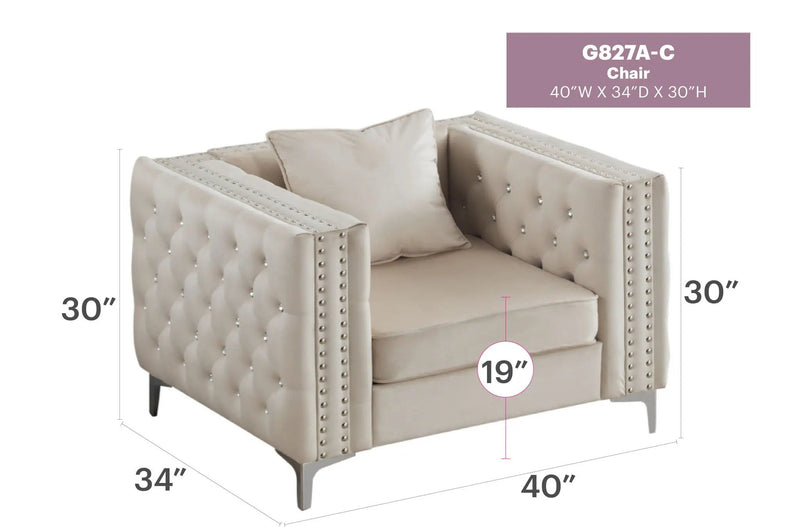 Paige - Chair by Unique Piece Furniture