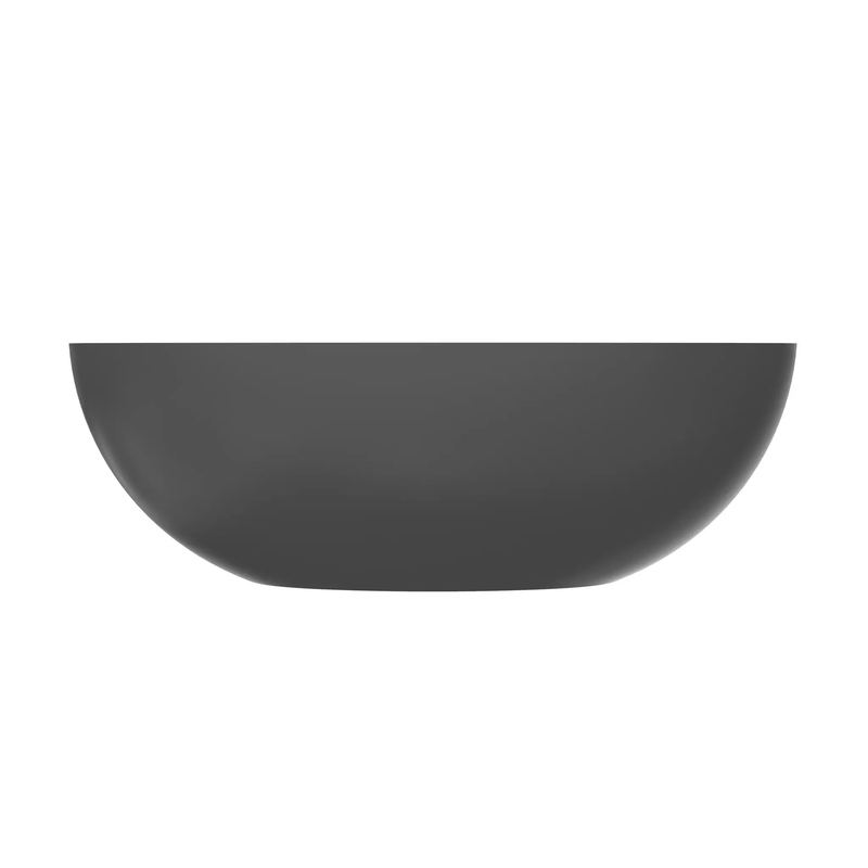 65.2 Inch Freestanding Solid Surface Soaking Bathtub by HouseOfZazla