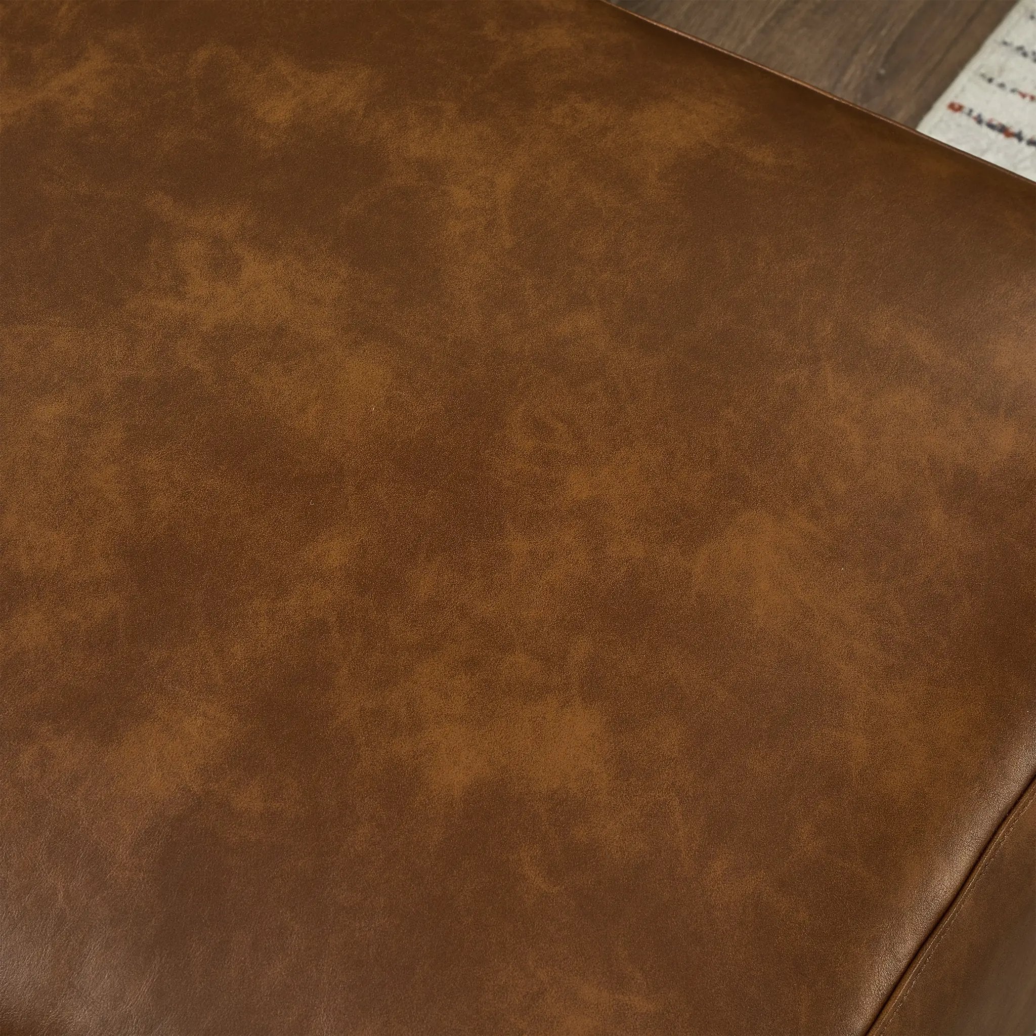 112" Luxury PU Leather Sofa for Living Room by HouseOfZazla