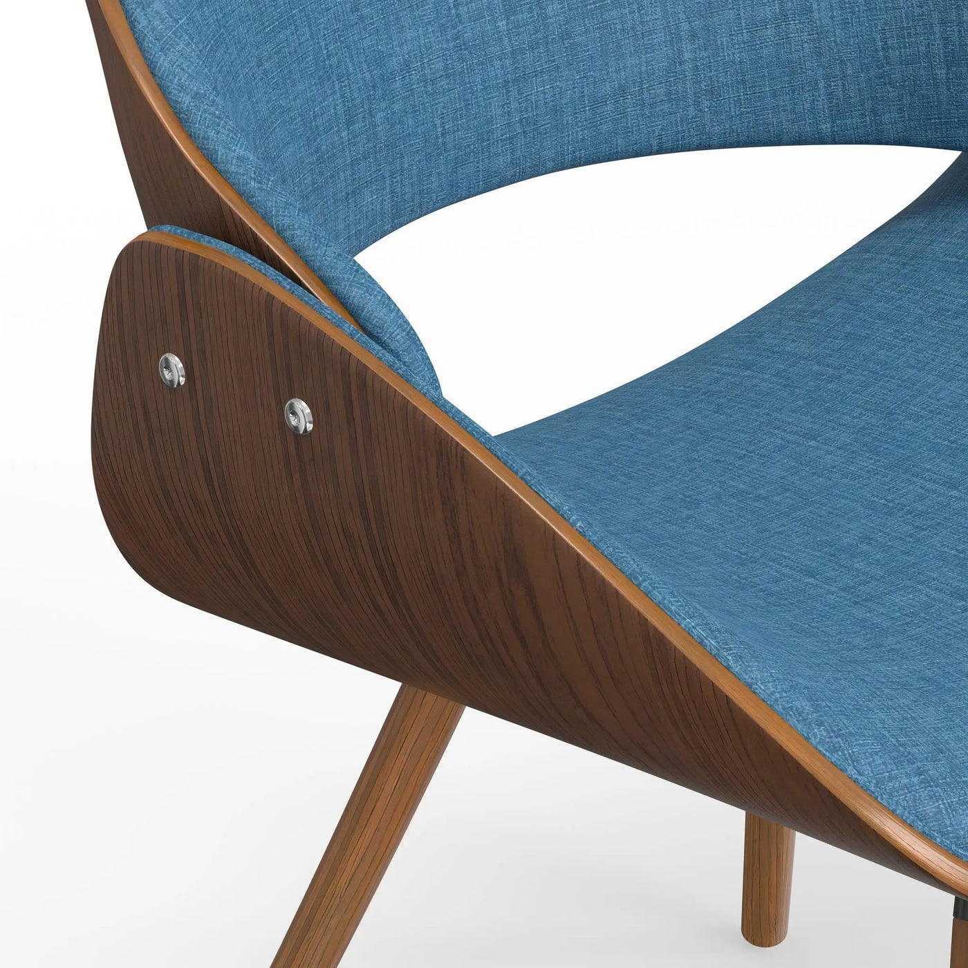Malden - Bentwood Upholstered Dining Chair With Wood Back by Unique Piece Furniture