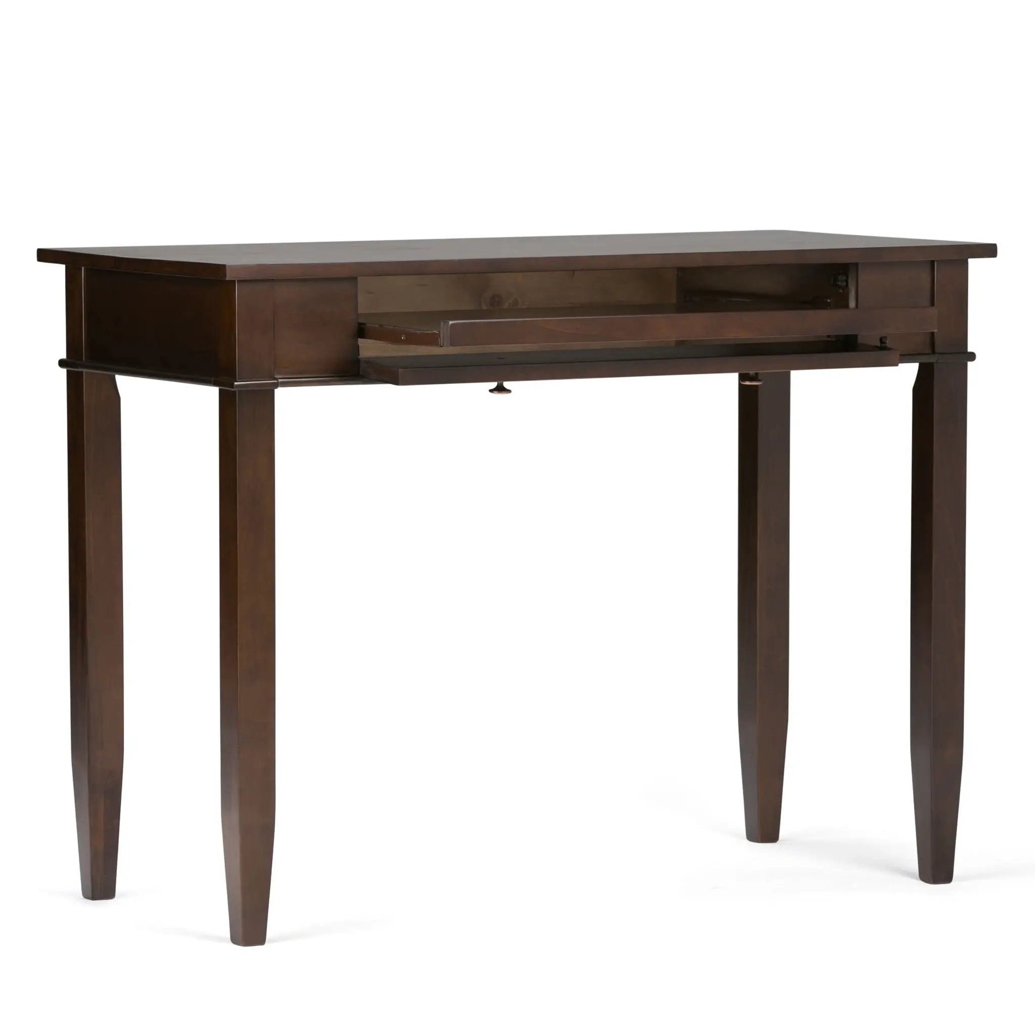 Carlton - Home Office Desk - Dark Tobacco Brown by HouseOfZazla