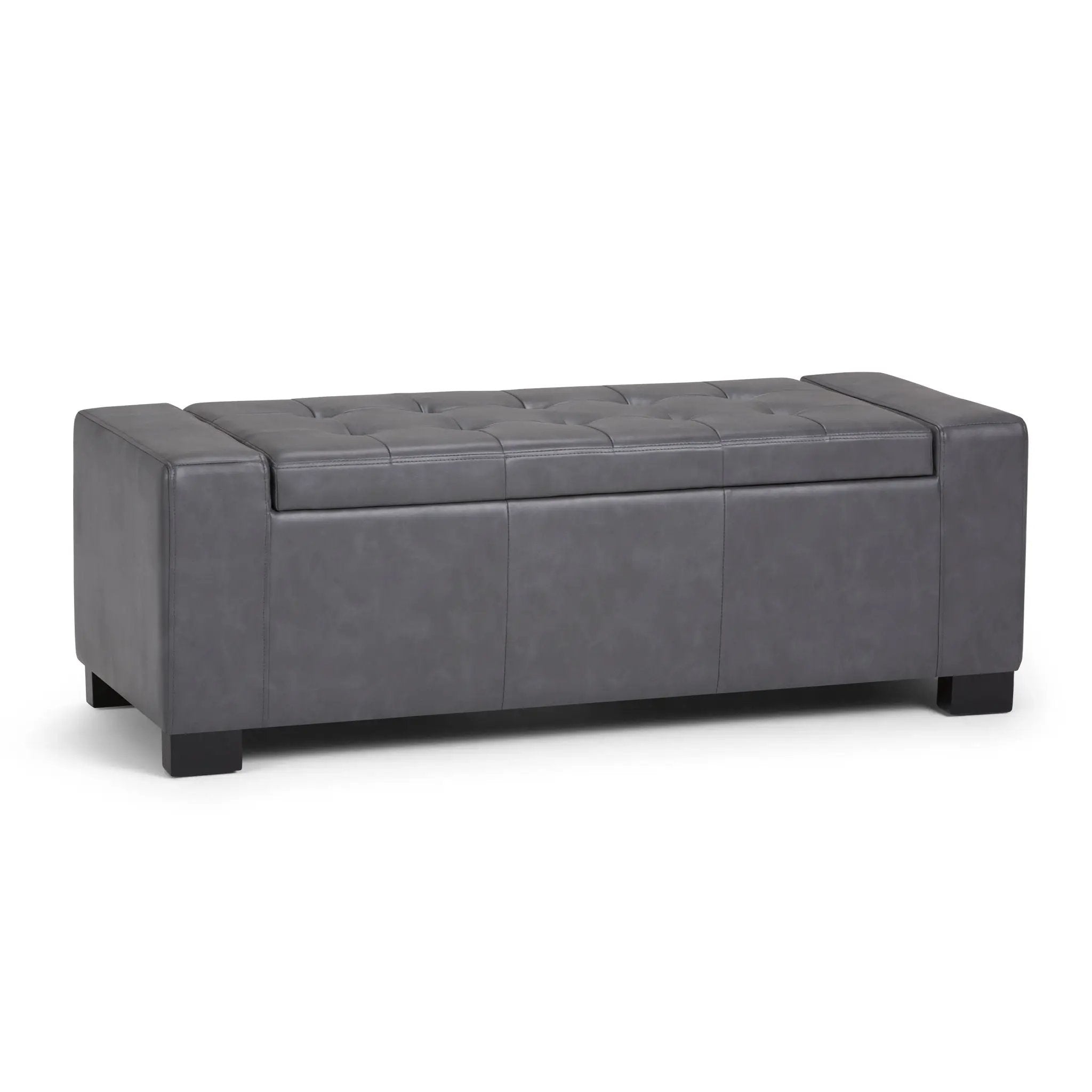 Laredo - Contemporary Large Storage Ottoman by HouseOfZazla