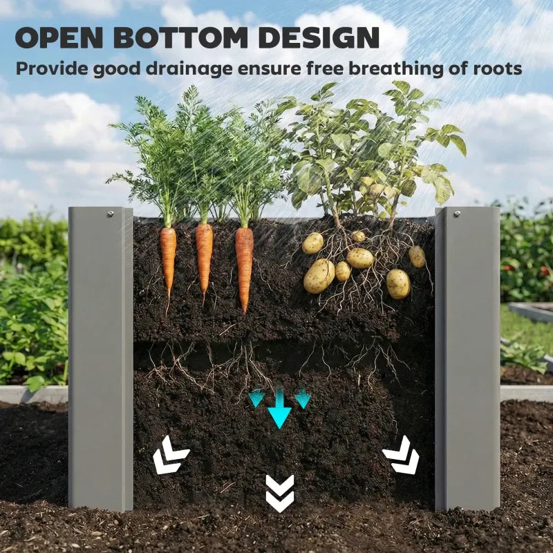 Balcony Herb Box, Outdoor Planter Box, Elevated Garden Bed by HouseOfZazla