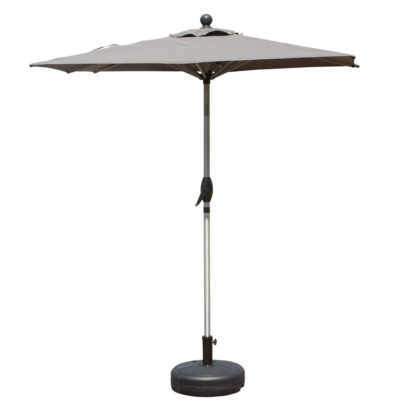 Rectangle Patio Umbrella with Crank Lift and Tilt Function by HouseOfZazla