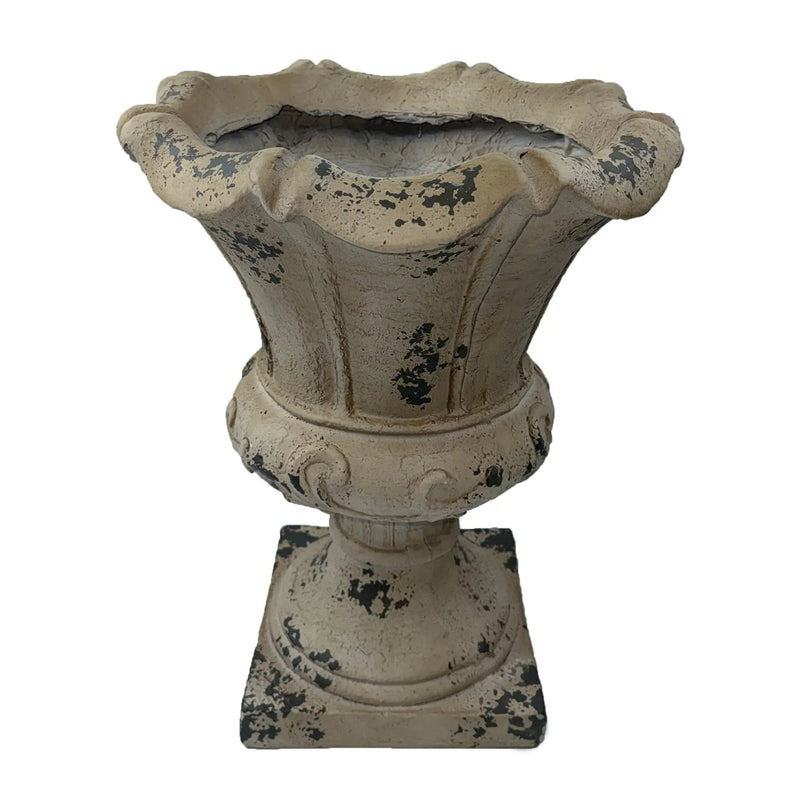 MGO Garden Planter, Antique White Finish by HouseOfZazla