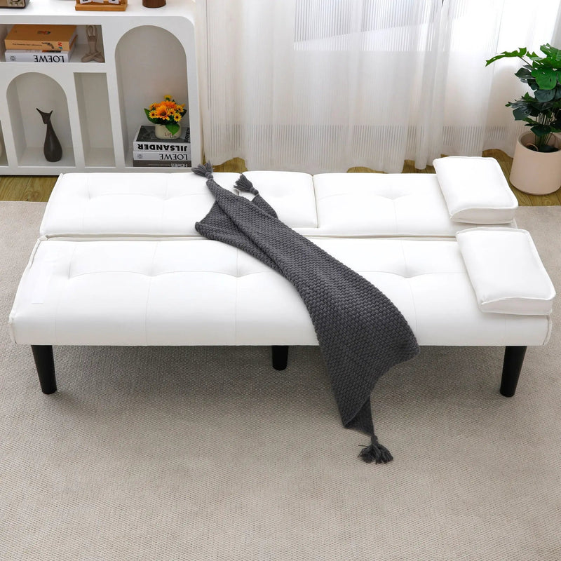 Sofa Bed With Foldable Design And Cup Holder by Unique Piece Furniture