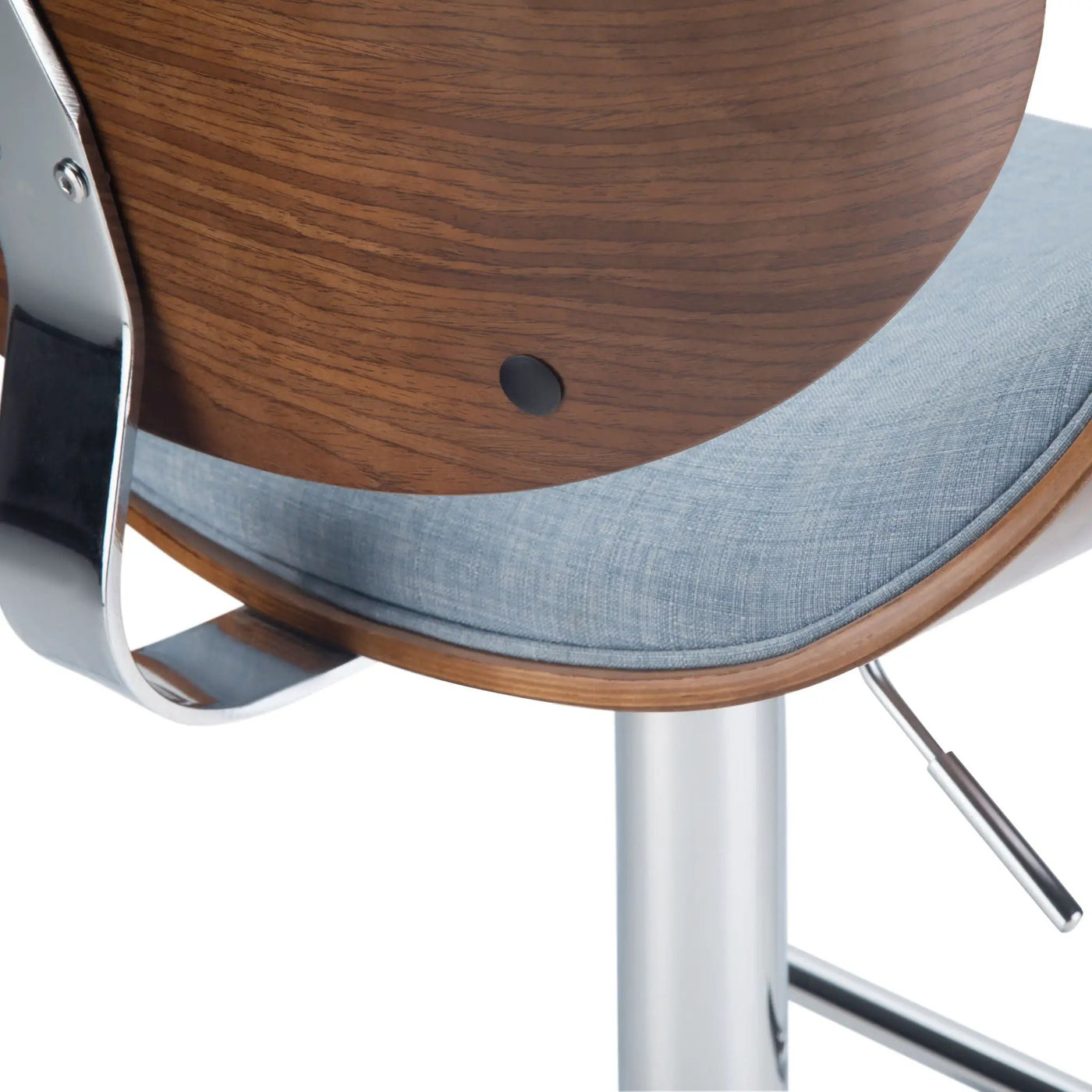 Marana - Multifunctional Handcrafted Bentwood Adjustable Swivel Bar Stool by HouseOfZazla