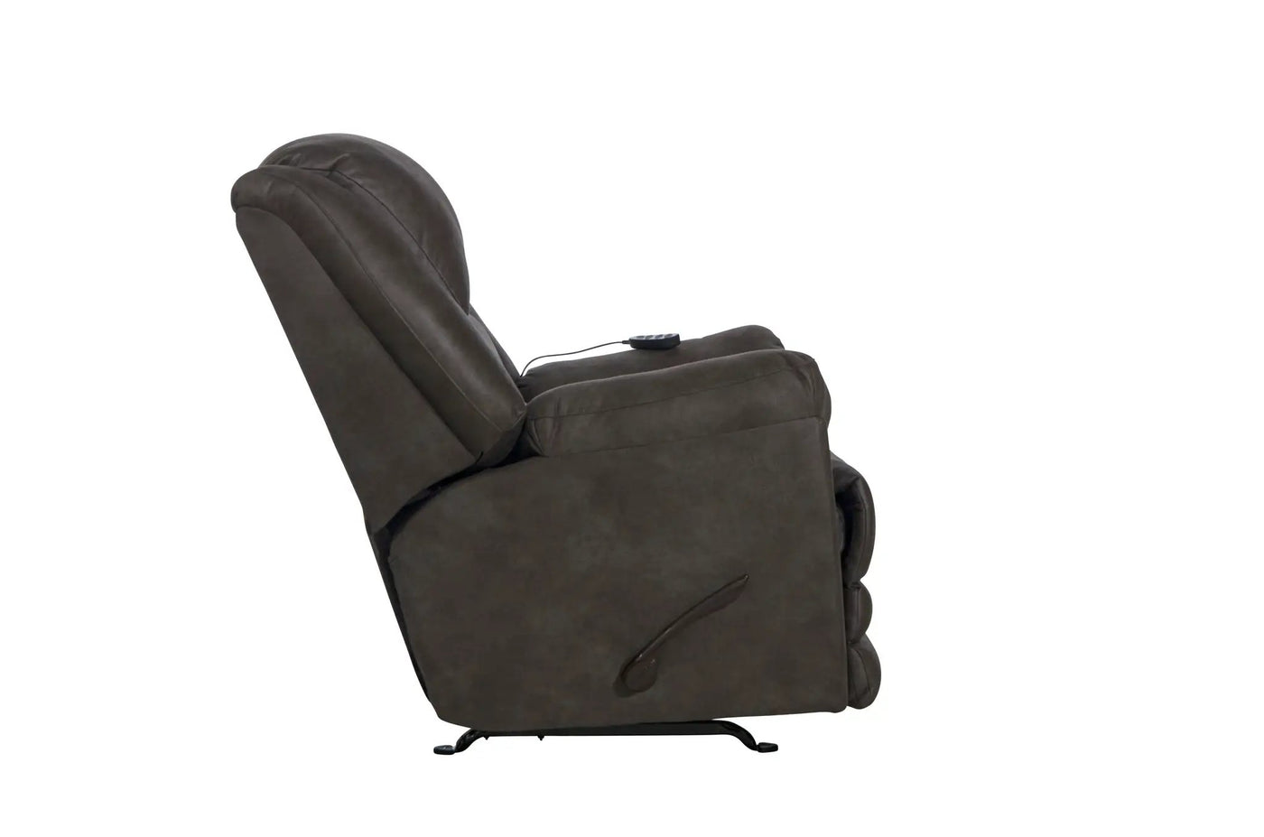 Hayden - Chaise Rocker Recliner With Heat / Massage & Oversize Xtra Comfort Footrest by Unique Piece Furniture