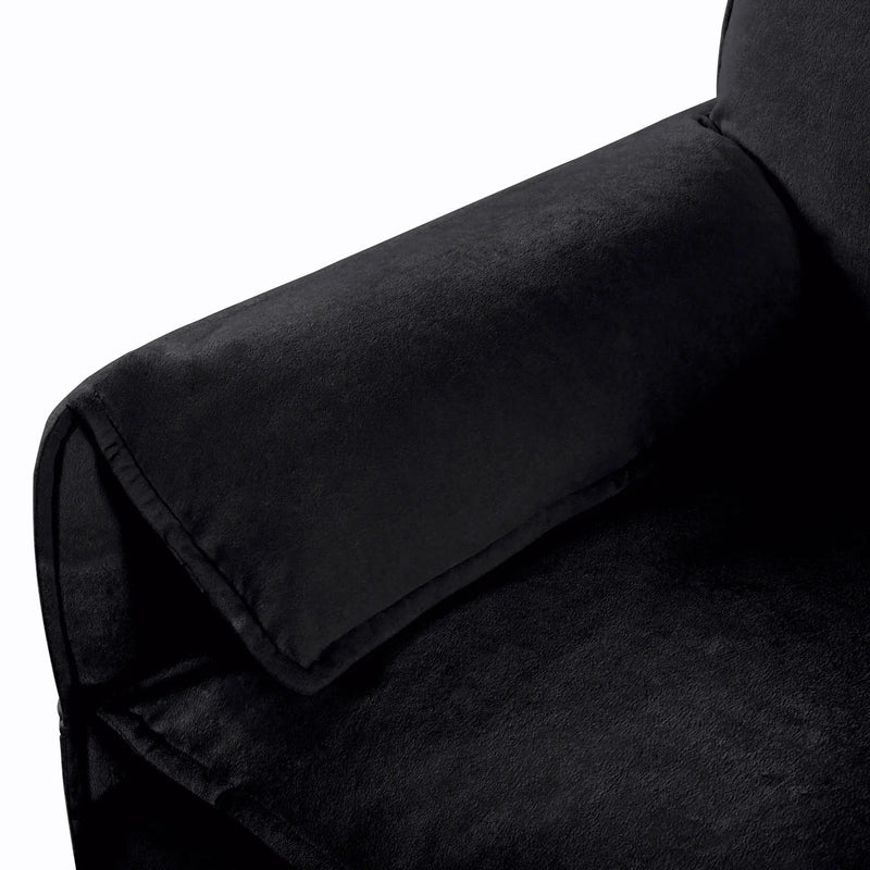 Modern Comfy Deep Seat Modular Sectional Sofa Cloud Couch With Ottoman