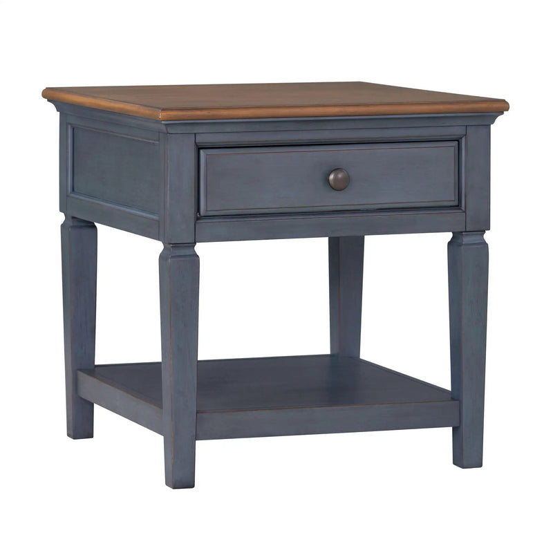 End Table - Blue by HouseOfZazla