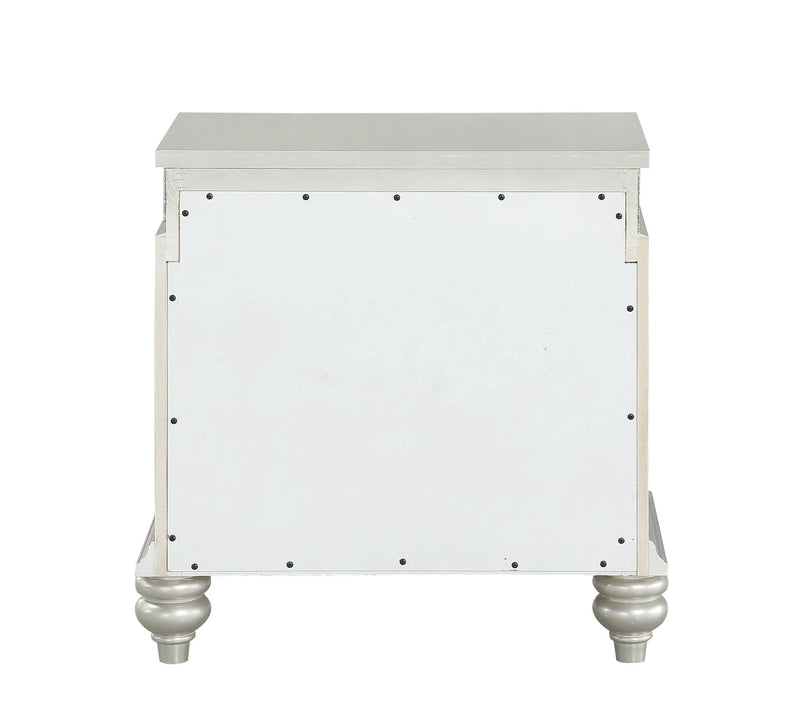 Maverick - Night Stand - Silver by Unique Piece Furniture