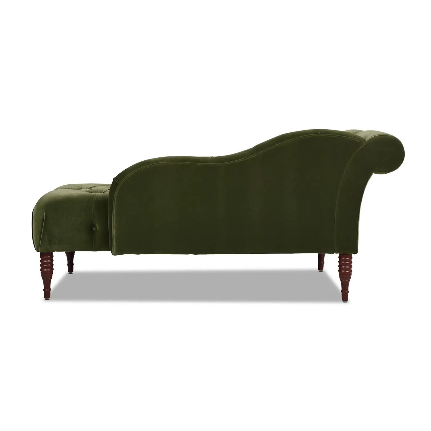 Samuel - Tufted Roll Arm Chaise Lounge by HouseOfZazla