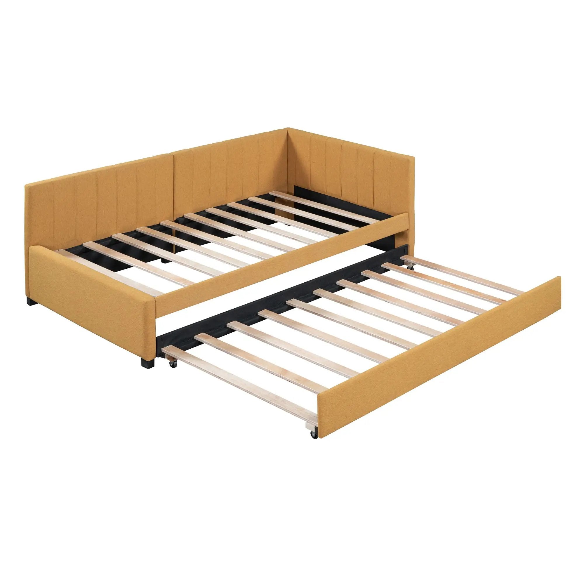 Upholstered Daybed, Sofa Bed Frame, No Box Spring Needed by HouseOfZazla