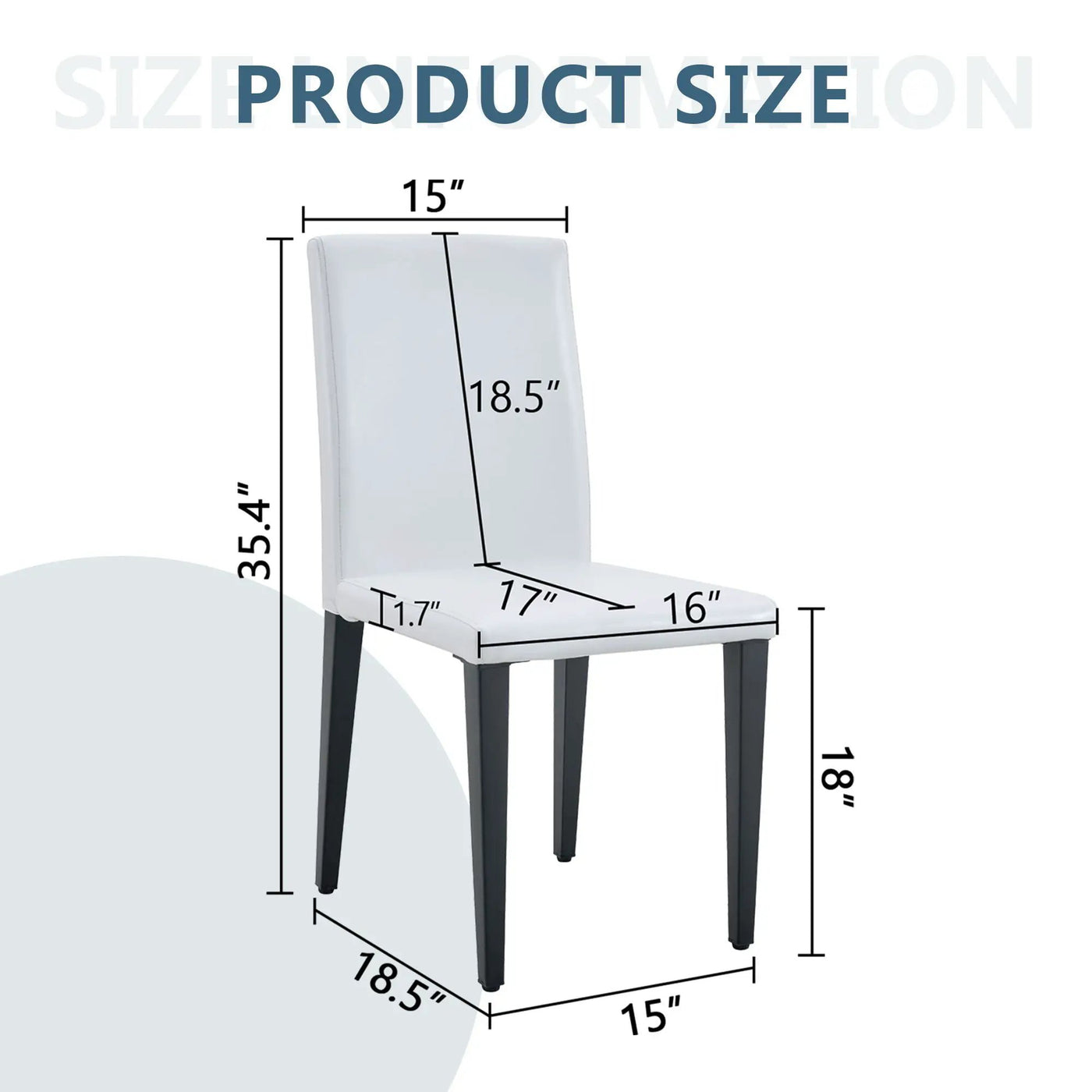 Versatile Dining Chairs With Comfortable Design And Metal Legs by HouseOfZazla