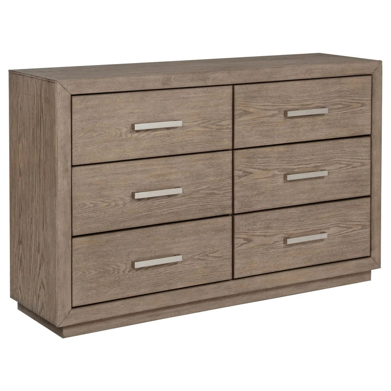 Kenora 4-piece Eastern King Bedroom Set Barley Brown by Unique Piece Furniture