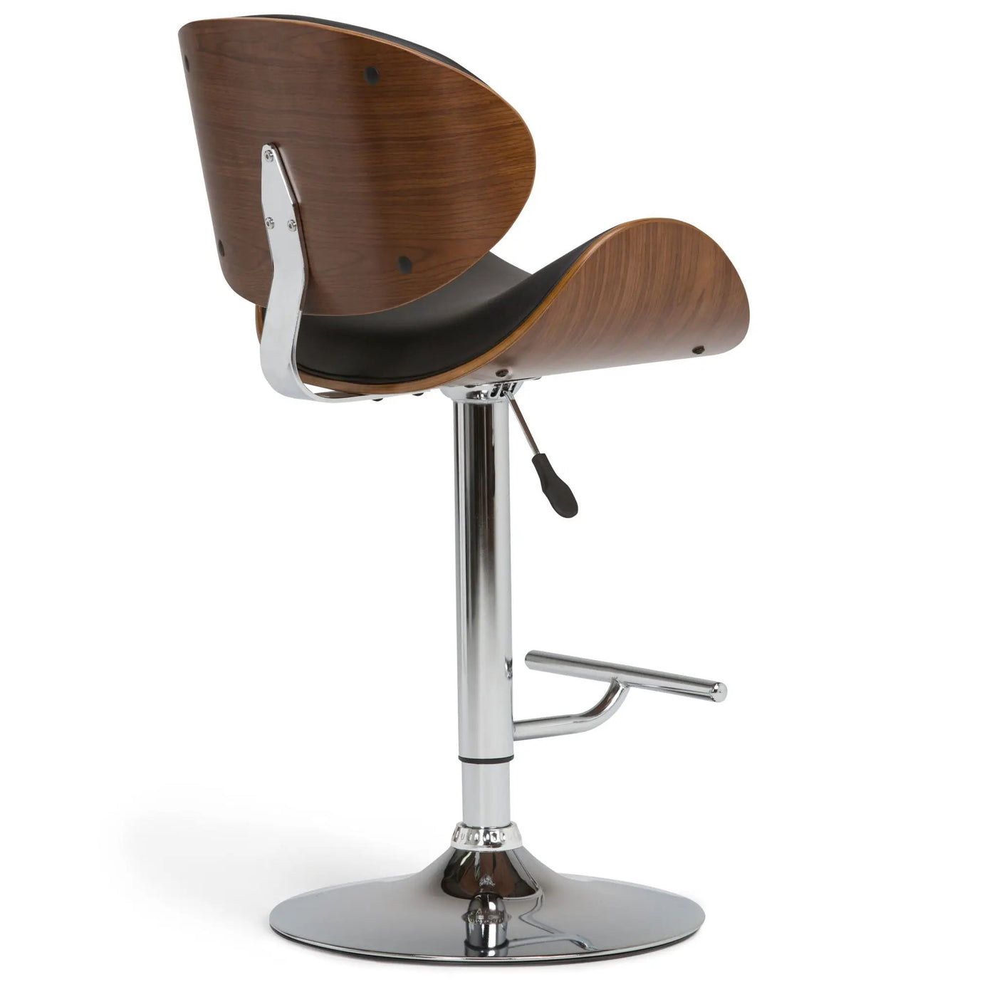 Marana - Multifunctional Handcrafted Bentwood Adjustable Swivel Bar Stool by HouseOfZazla