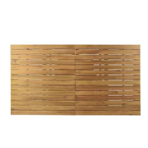 7 Pieces Acacia Wood Outdoor Dining Set by HouseOfZazla